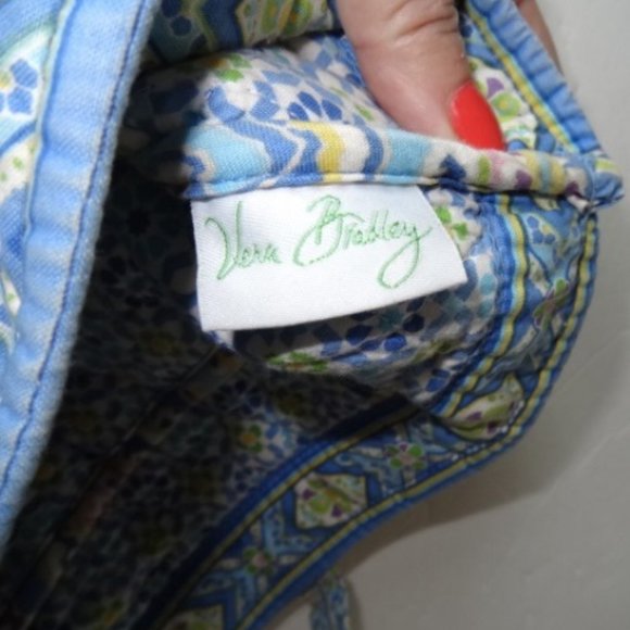 VINTAGE Vera Bradley CAPRI BLUE Bag - Picture 4 of 12